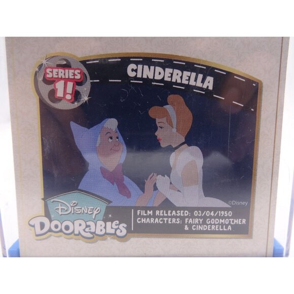 Disney Doorables Movie Moments Series 1 Cinderella Fairy Godmother Rare - Picture 9 of 16